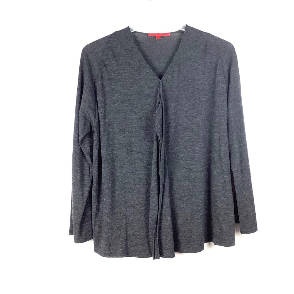 Shamask - v neck ruffle front top